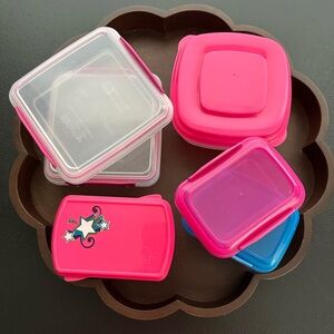 Plastic Food Storage Containers Bundle